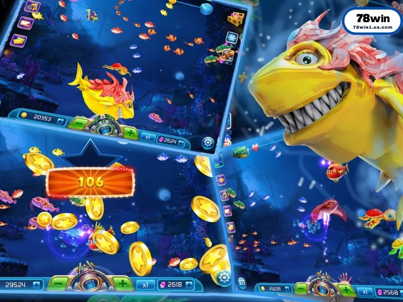 Hướng dẫn cách chơi bắn cá xèng 78Win cho người mới
