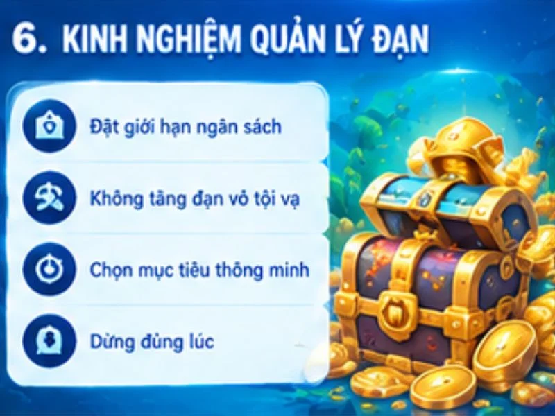 Kinh nghiệm quản lý đạn khi chơi bắn cá Kinh nghiệm quản lý đạn khi chơi bắn cá