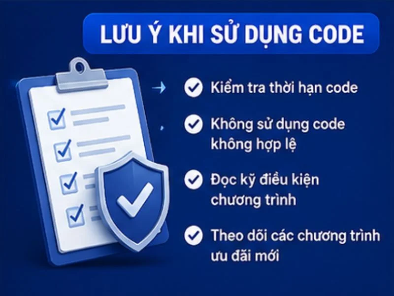 Lưu Ý Khi Sử Dụng Code 78WIN Lưu Ý Khi Sử Dụng Code 78WIN