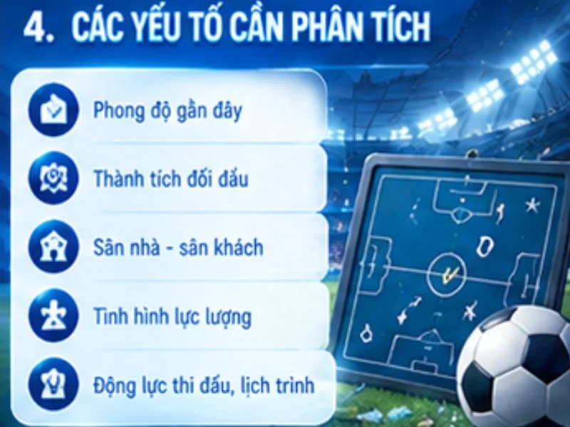 Những yếu tố cần phân tích khi xem kèo chấp 0.5 tại 78WIN